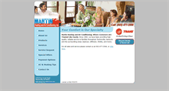 Desktop Screenshot of martinheatingandac.com